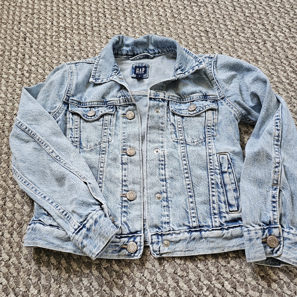 GAP Faded Blue Denim Jacket
